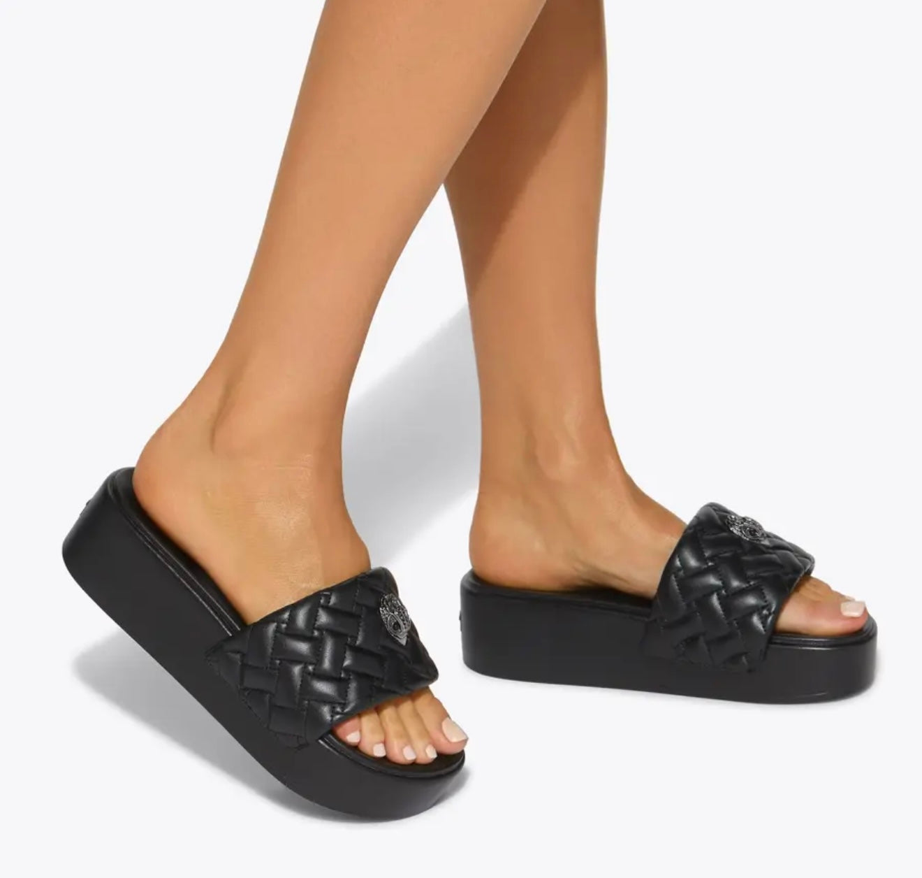 Kurt Geiger Meena Eagle Platform Slide