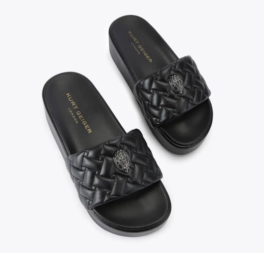Kurt Geiger Meena Eagle Platform Slide