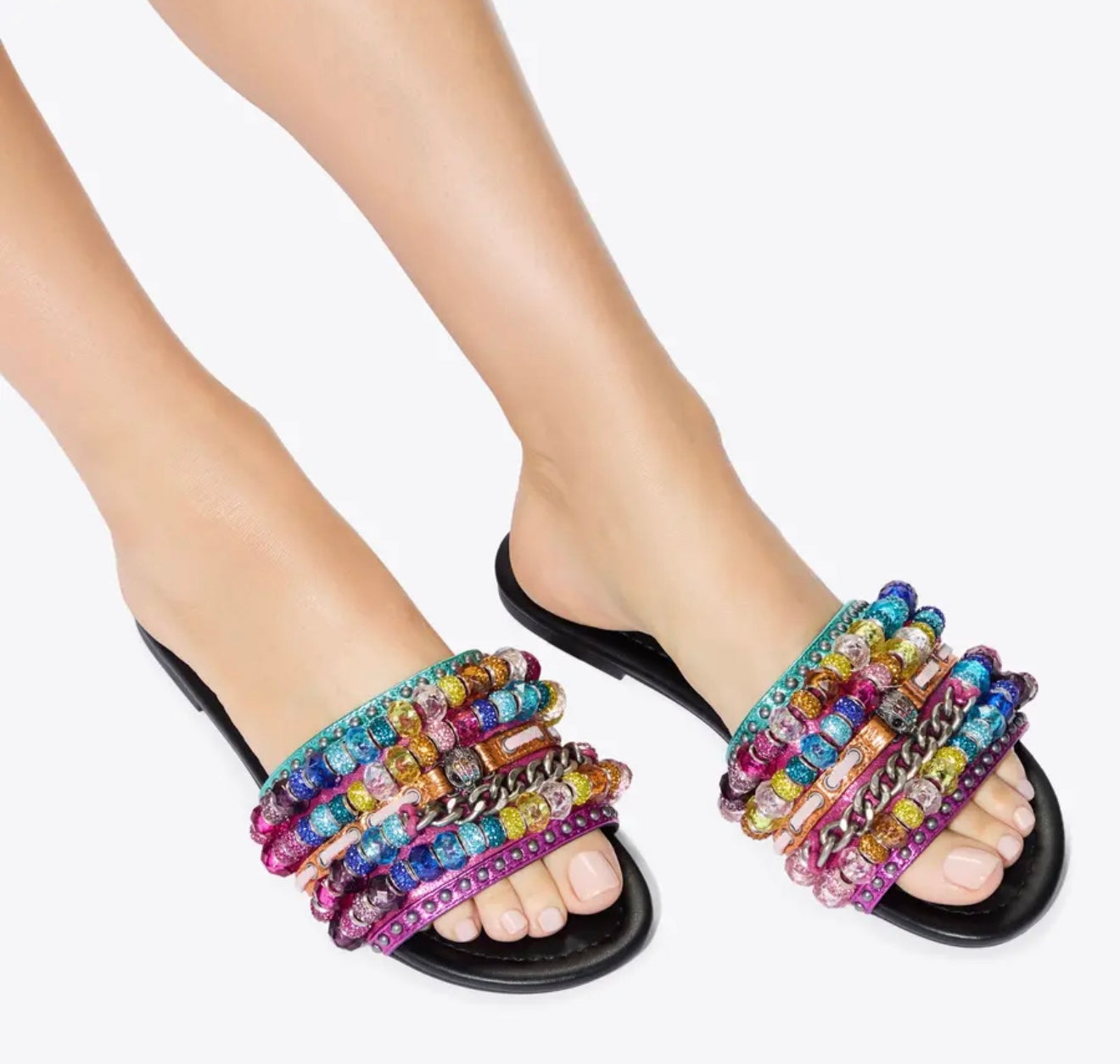 Kurt Geiger Southbank Bead Flats