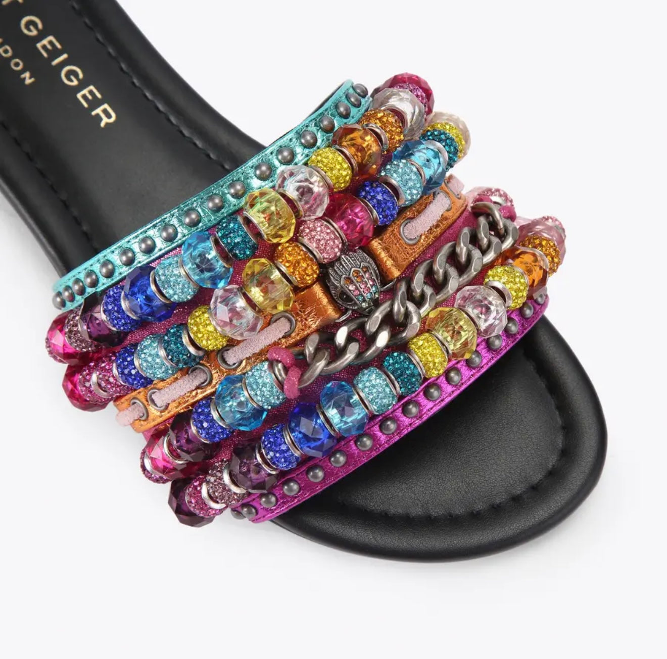 Kurt Geiger Southbank Bead Flats