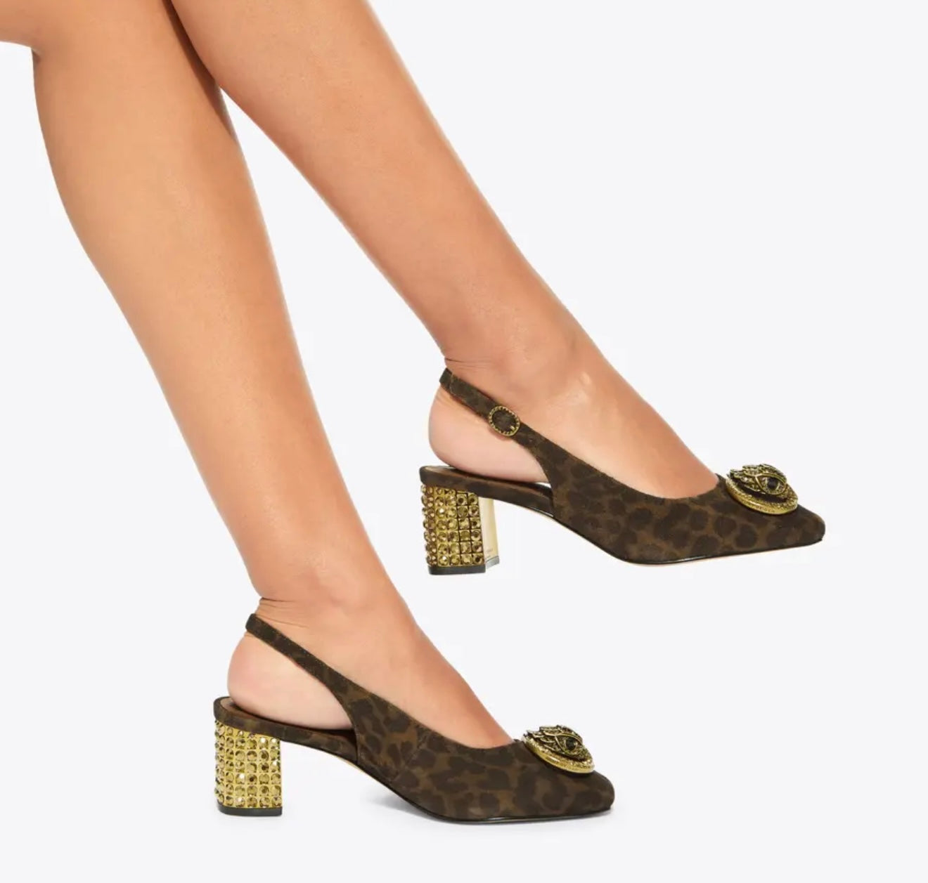 Kurt Geiger Chelsea Block Sling Back Heel