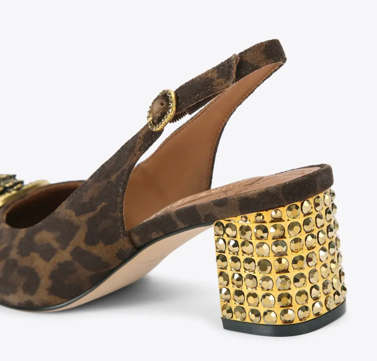 Kurt Geiger Chelsea Block Sling Back Heel
