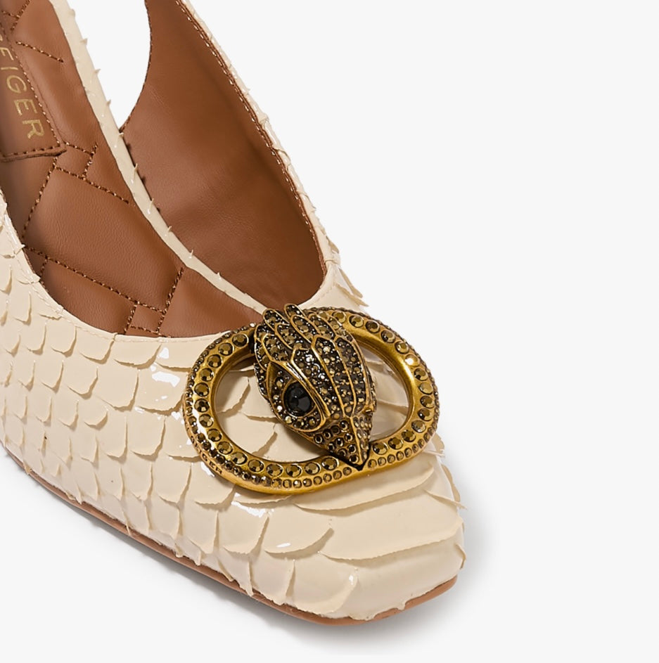 Kurt Geiger Chelsea Block Sling Back Heel