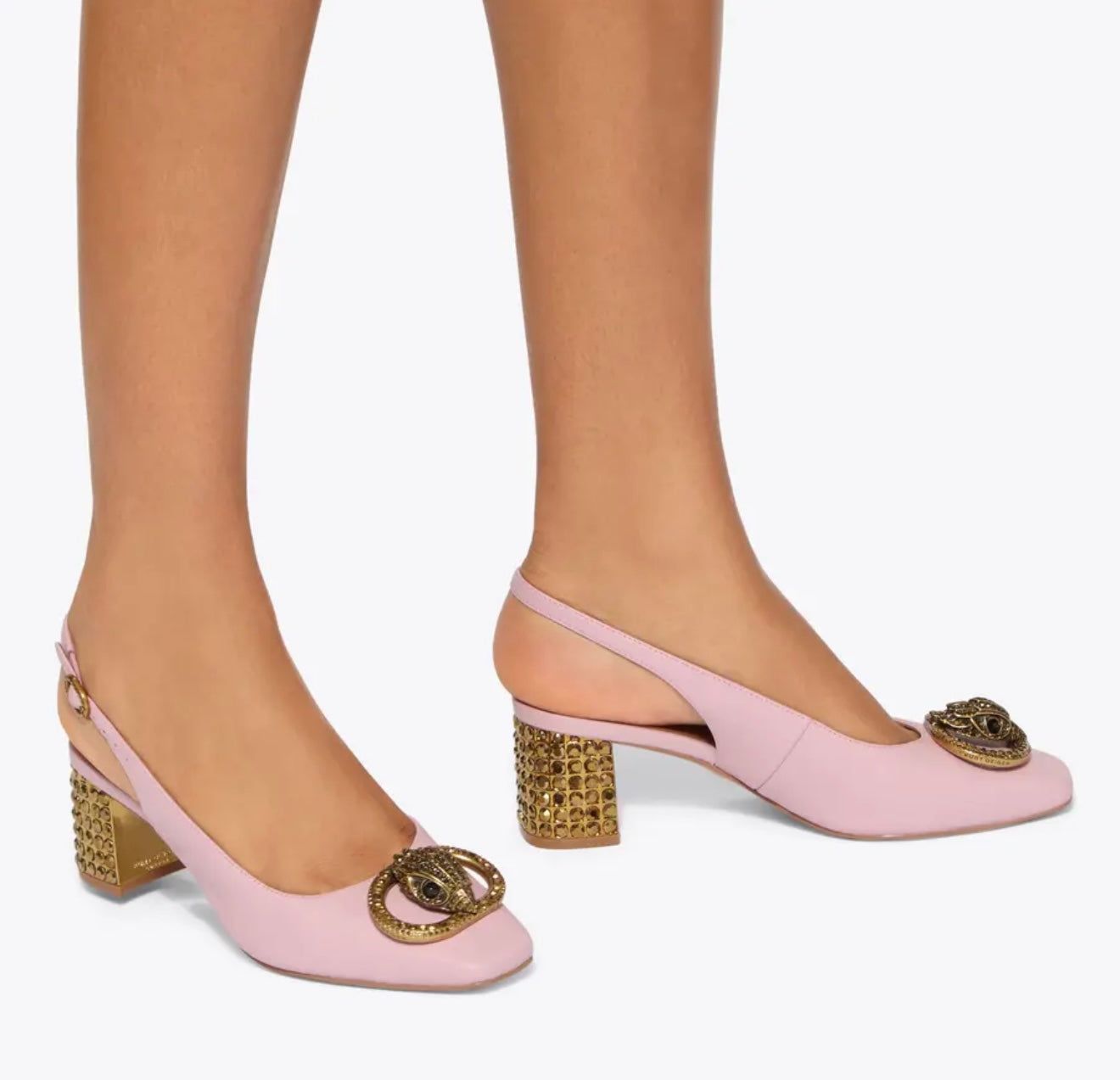 Kurt Geiger Chelsea Block Sling Back Heel
