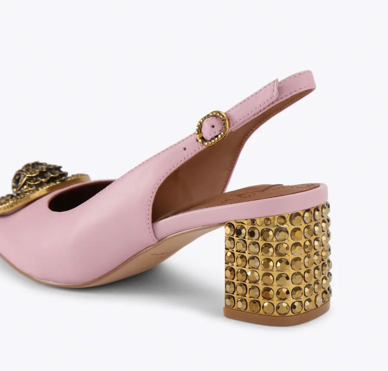 Kurt Geiger Chelsea Block Sling Back Heel