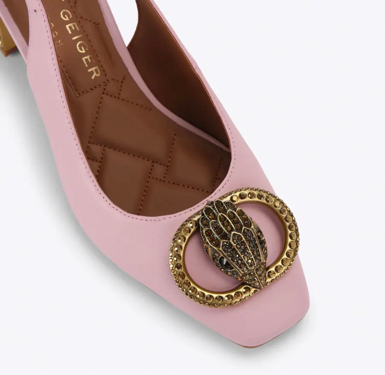 Kurt Geiger Chelsea Block Sling Back Heel