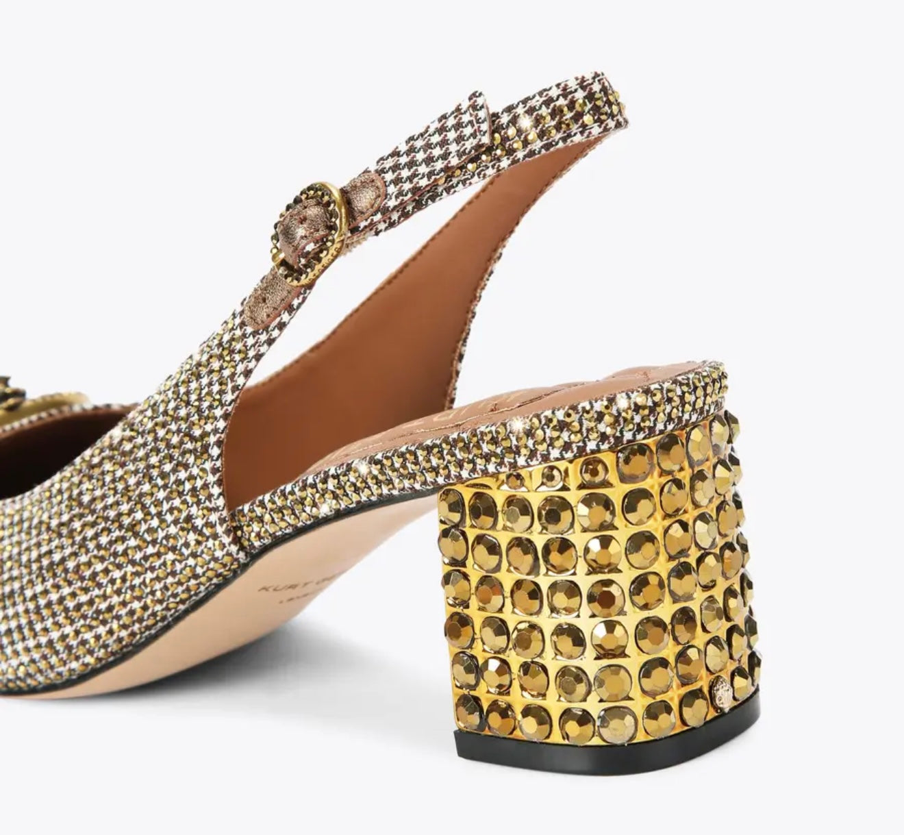 Kurt Geiger Chelsea Block Sling Back Heel