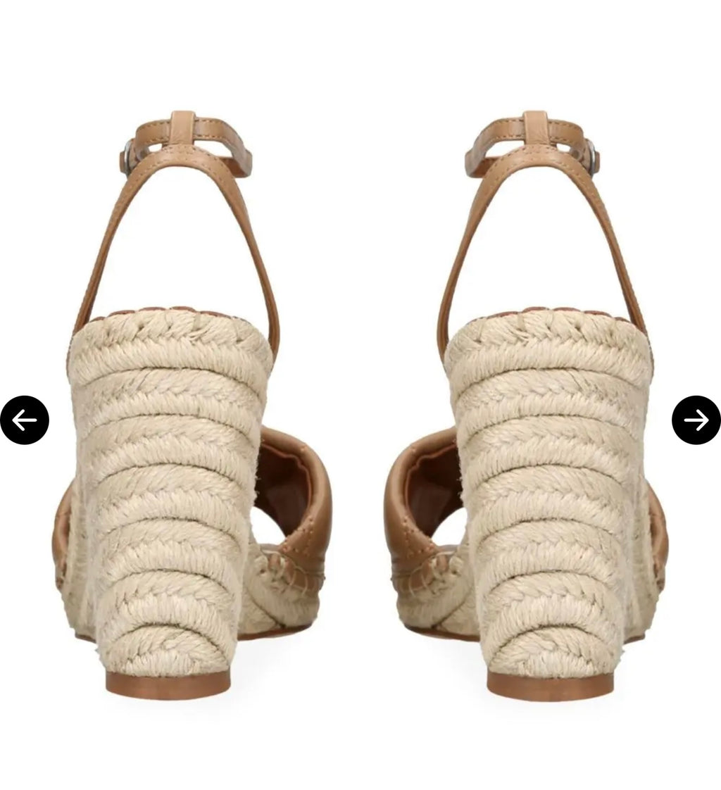 Kurt Geiger Kensington Espadrille Wedge Sandal