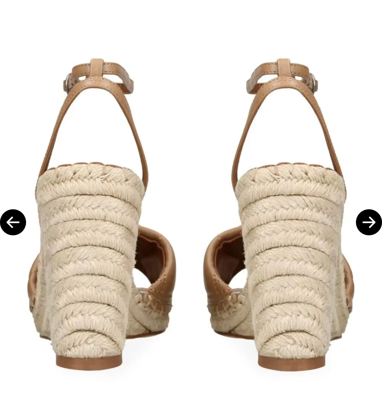 Kurt Geiger Kensington Espadrille Wedge Sandal