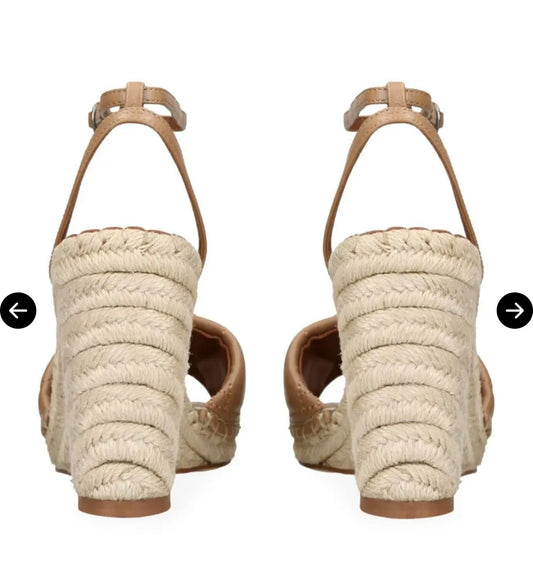 Kurt Geiger Kensington Espadrille Wedge Sandal