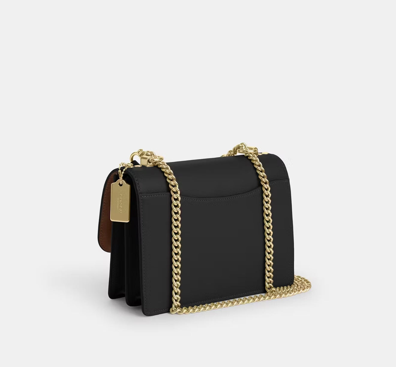 Coach Klare Crossbody Bag in Signature Canvas (Tan/Black Multi)