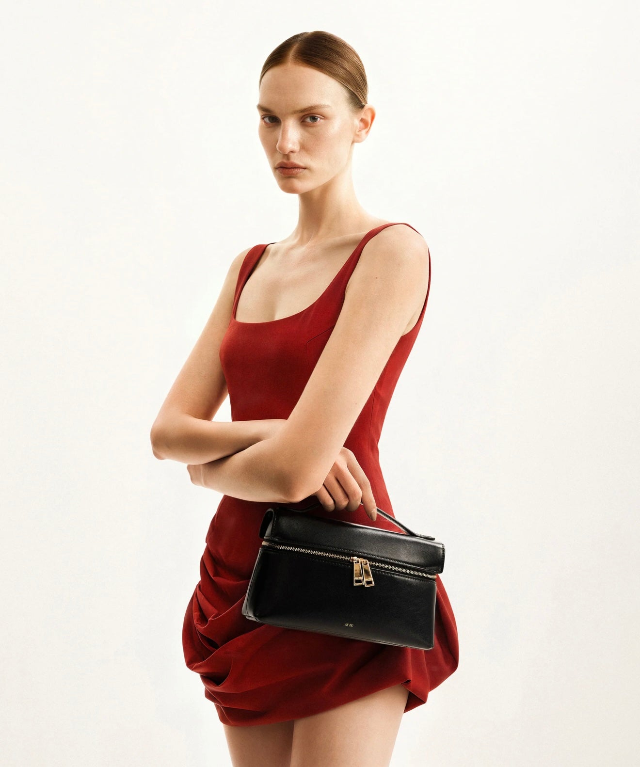 JW Pei Thea Top Handle Bag (Black)