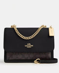 Coach Klare Crossbody in Signature Canvas (Walnut/Black)