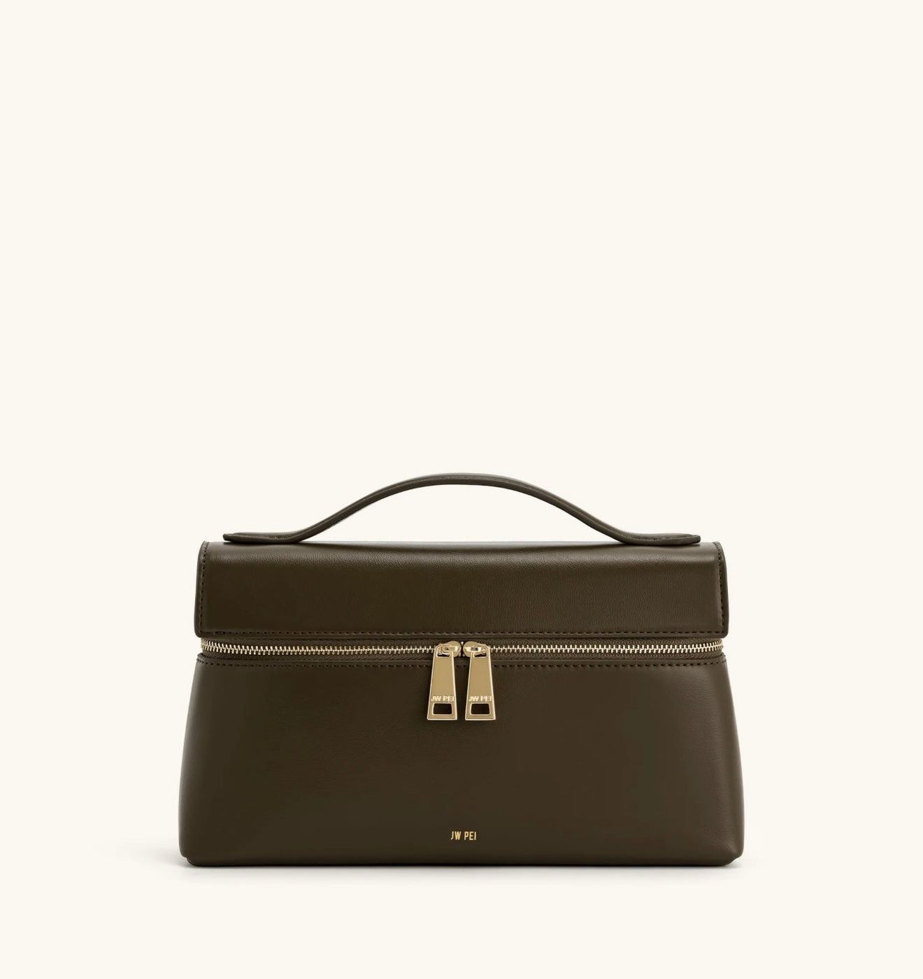 JW Pei Thea Top Handle Bag (Dark Olive)
