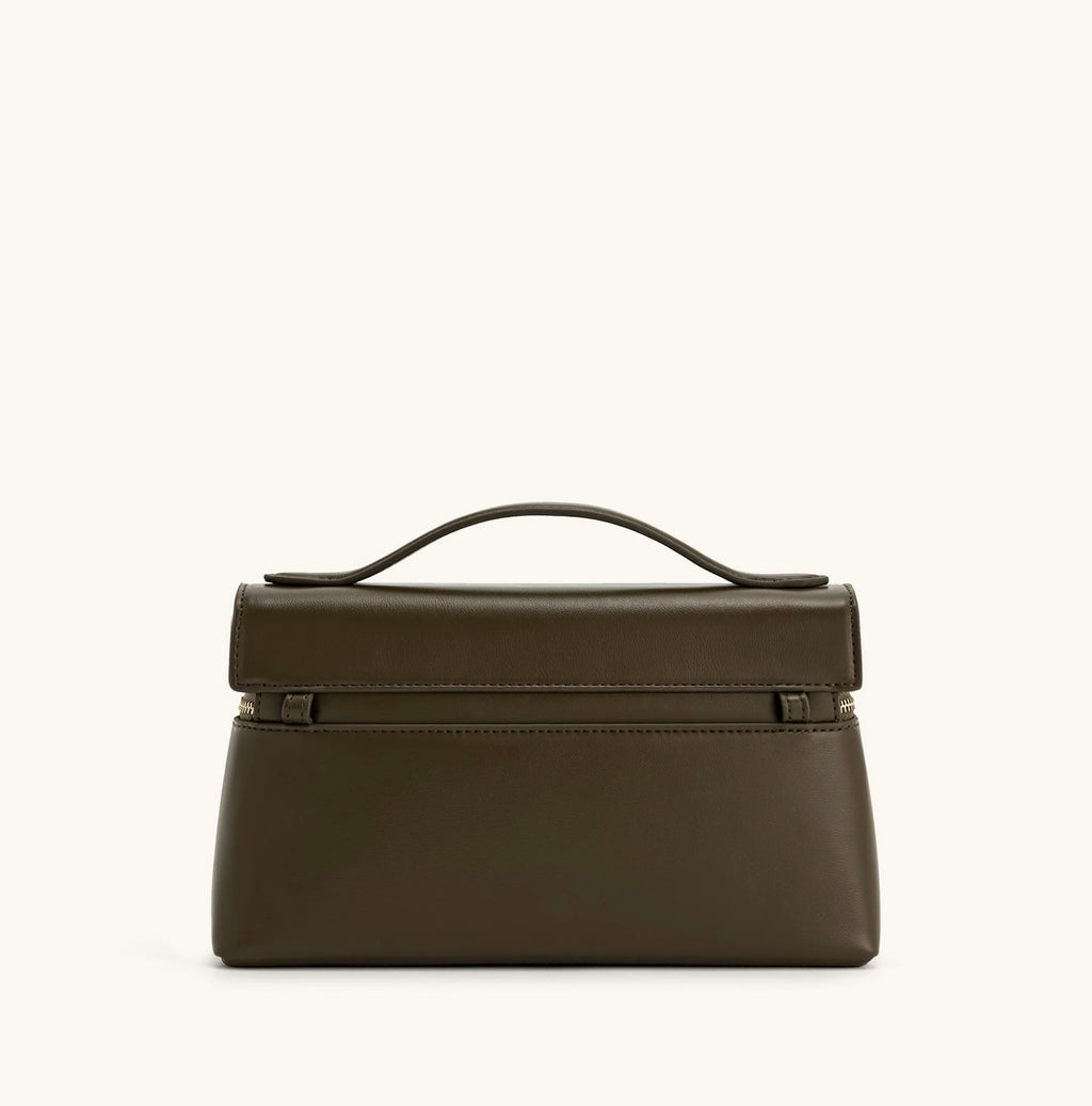 JW Pei Thea Top Handle Bag (Dark Olive)
