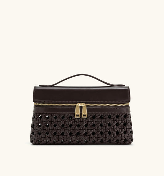 JW Pei Thea Top Handle Bag (Deep Claret)