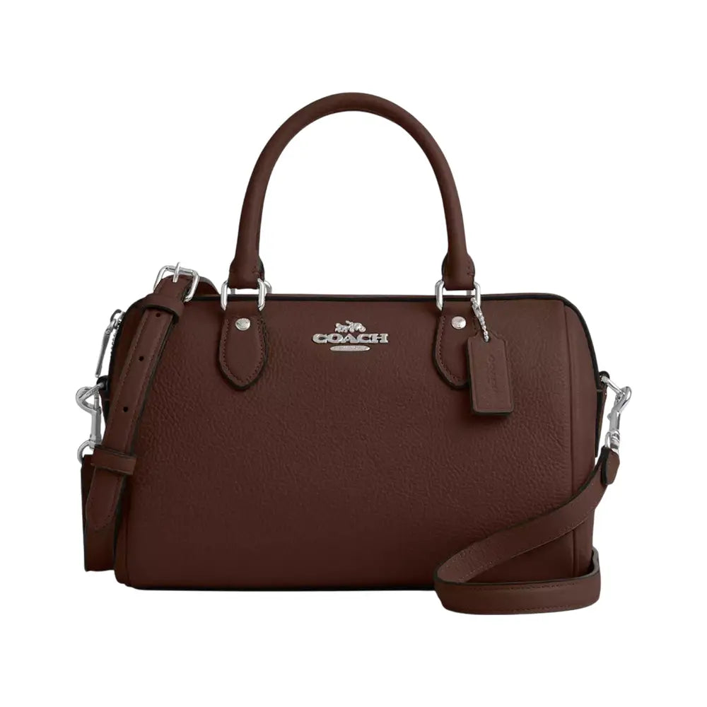 Coach Rowan Satchel Bag (Maple Brown)