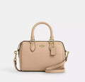 Coach Rowan Crossbody Bag in Signature Canvas (Gold/Oat)