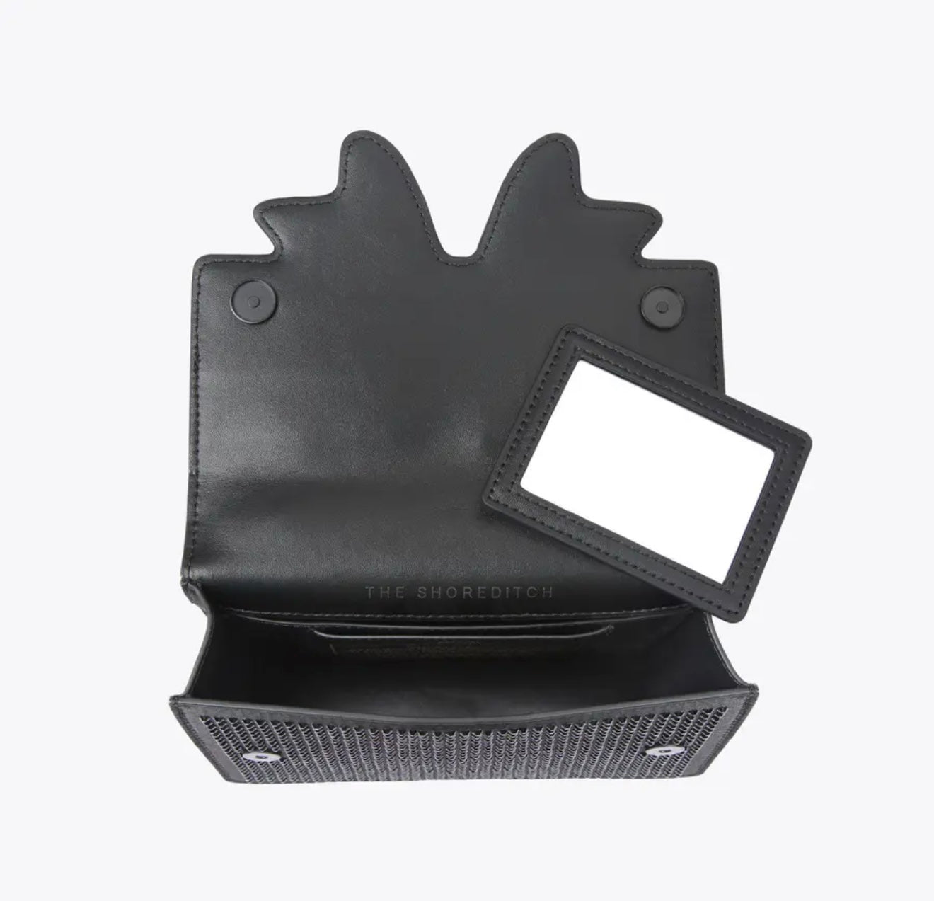 Kurt Geiger Shoreditch Drench Bow Bag (Black)