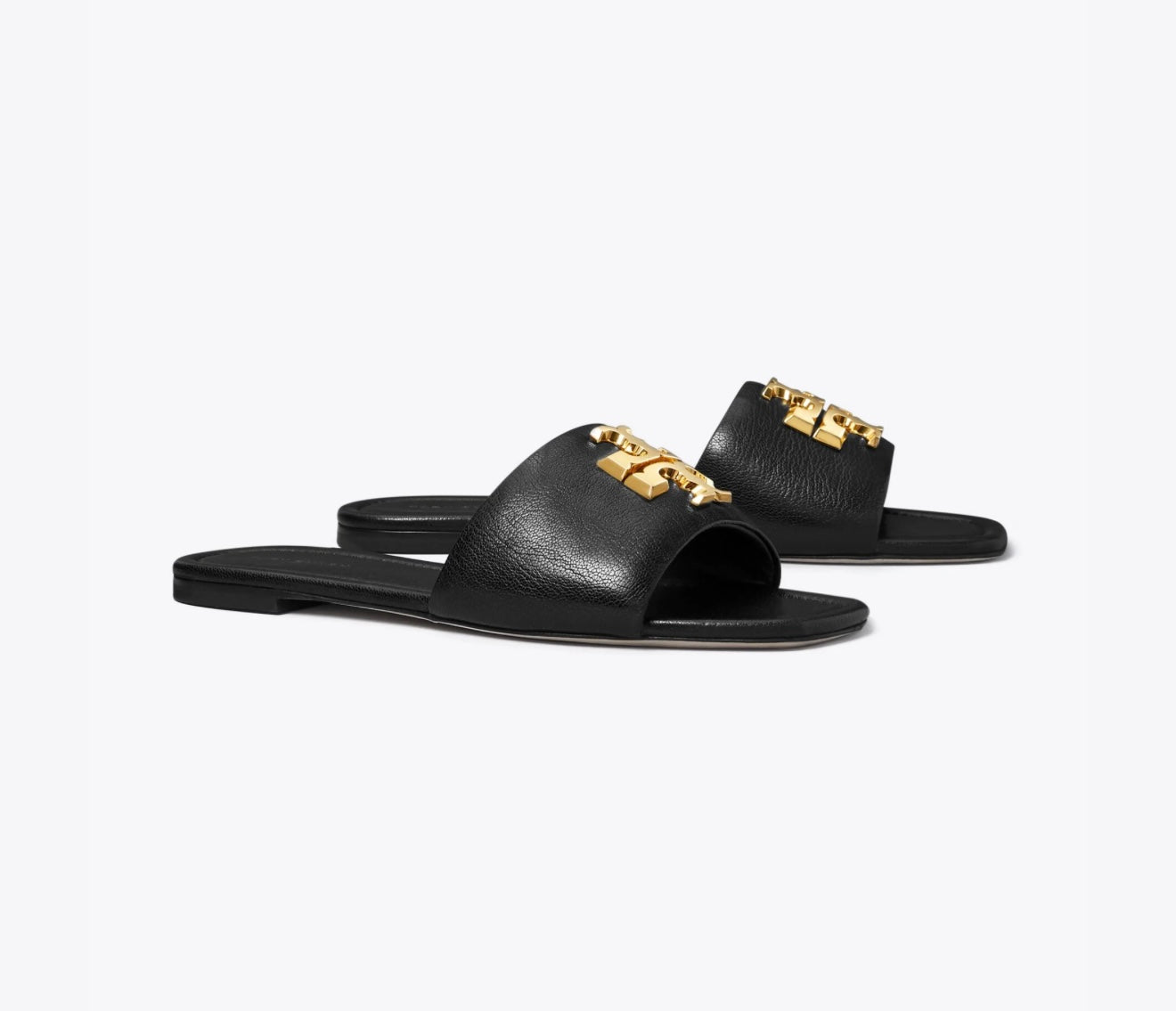 Tory Burch Eleanor Slides (Black)
