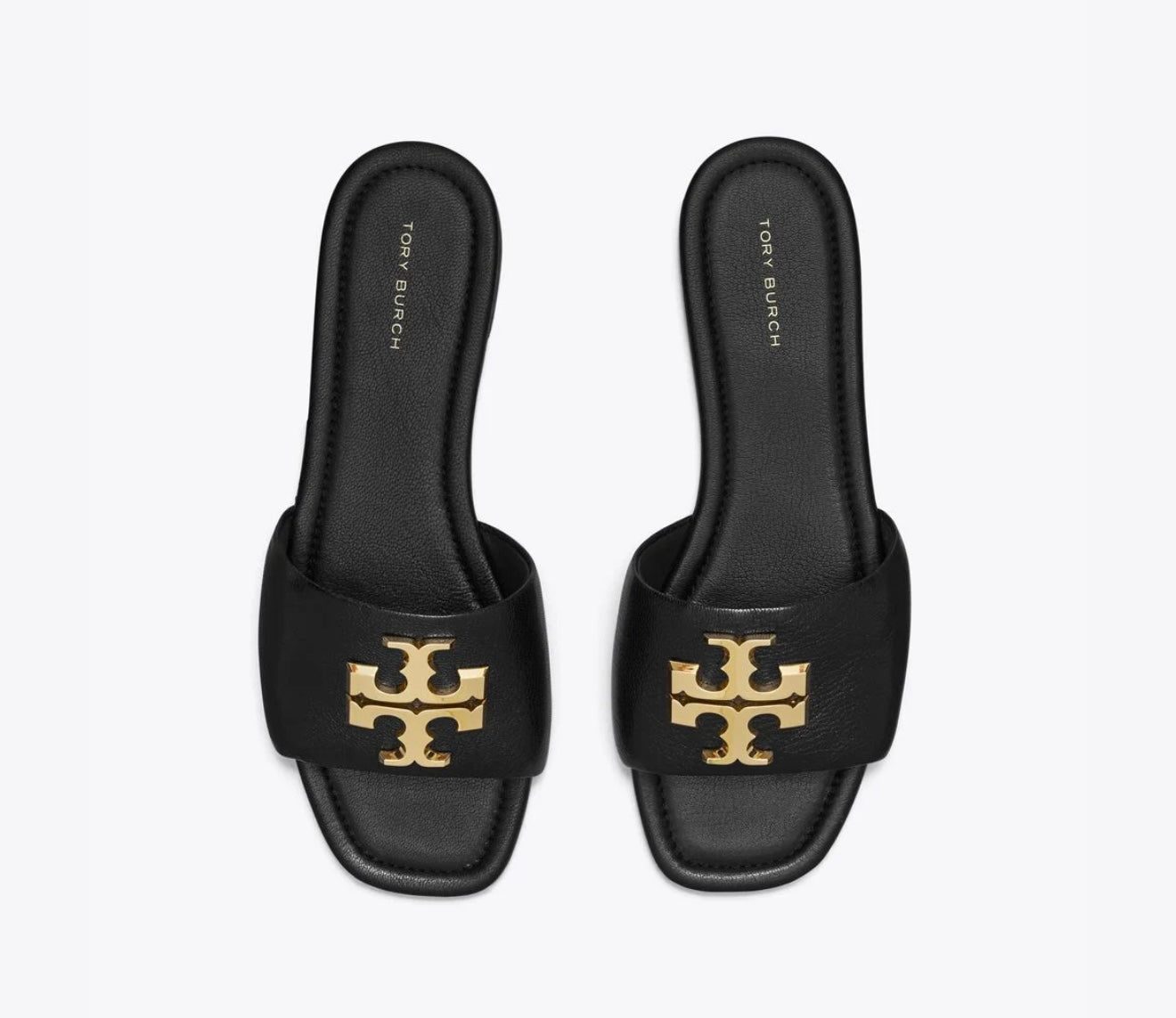 Tory Burch Eleanor Slides (Black)