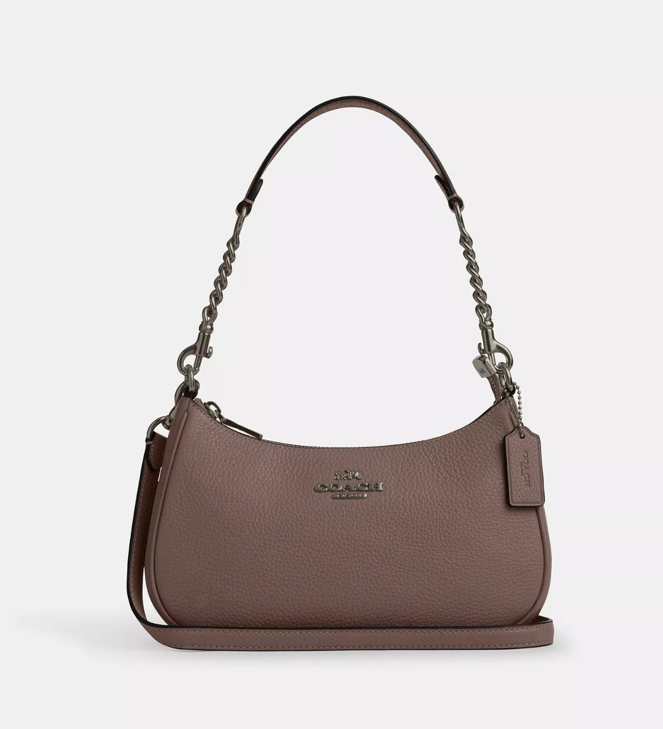 Coach Teri Shoulder Bag (Dark Stone)