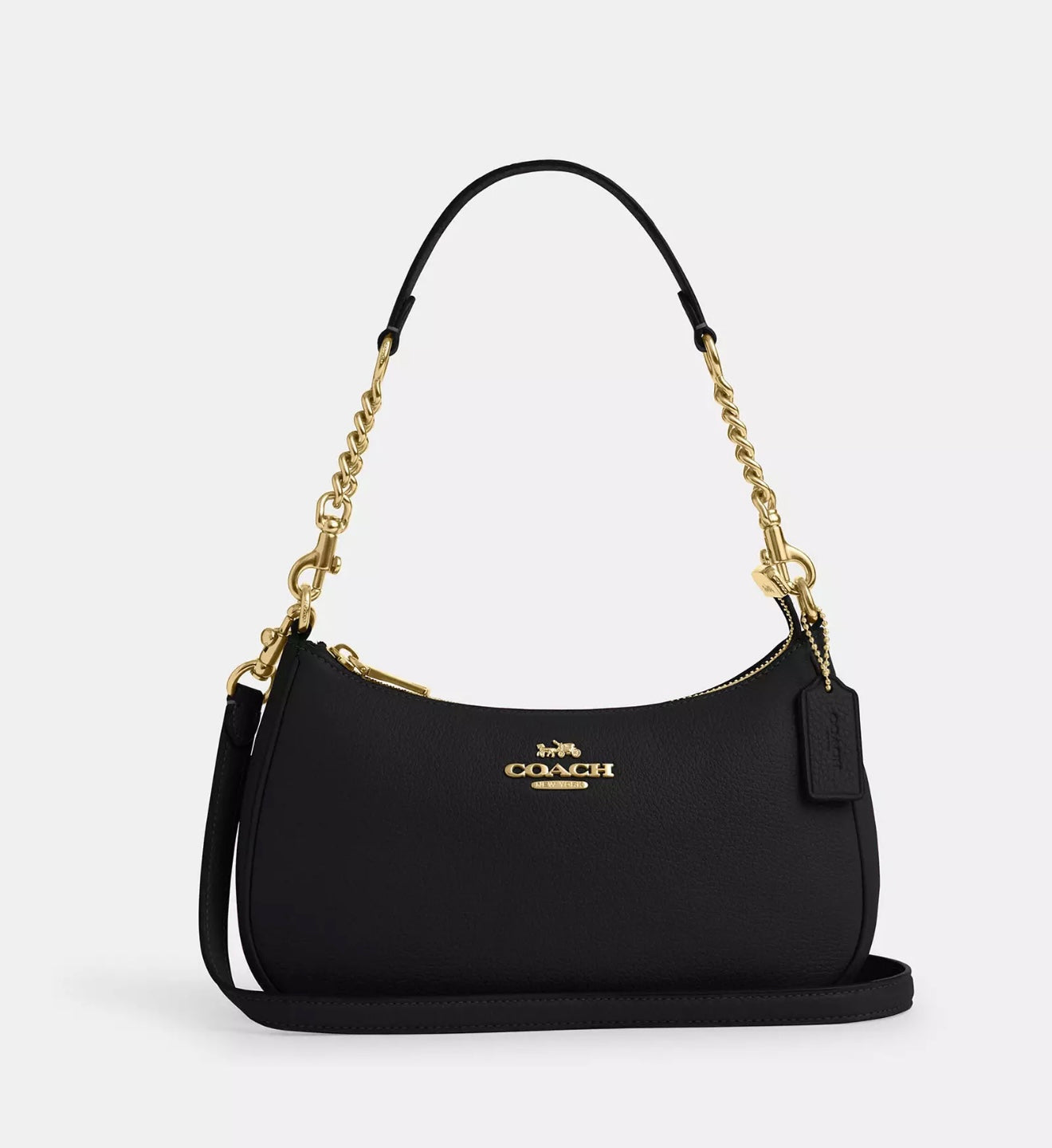 Coach Teri Shoulder Bag (Gold/Black)