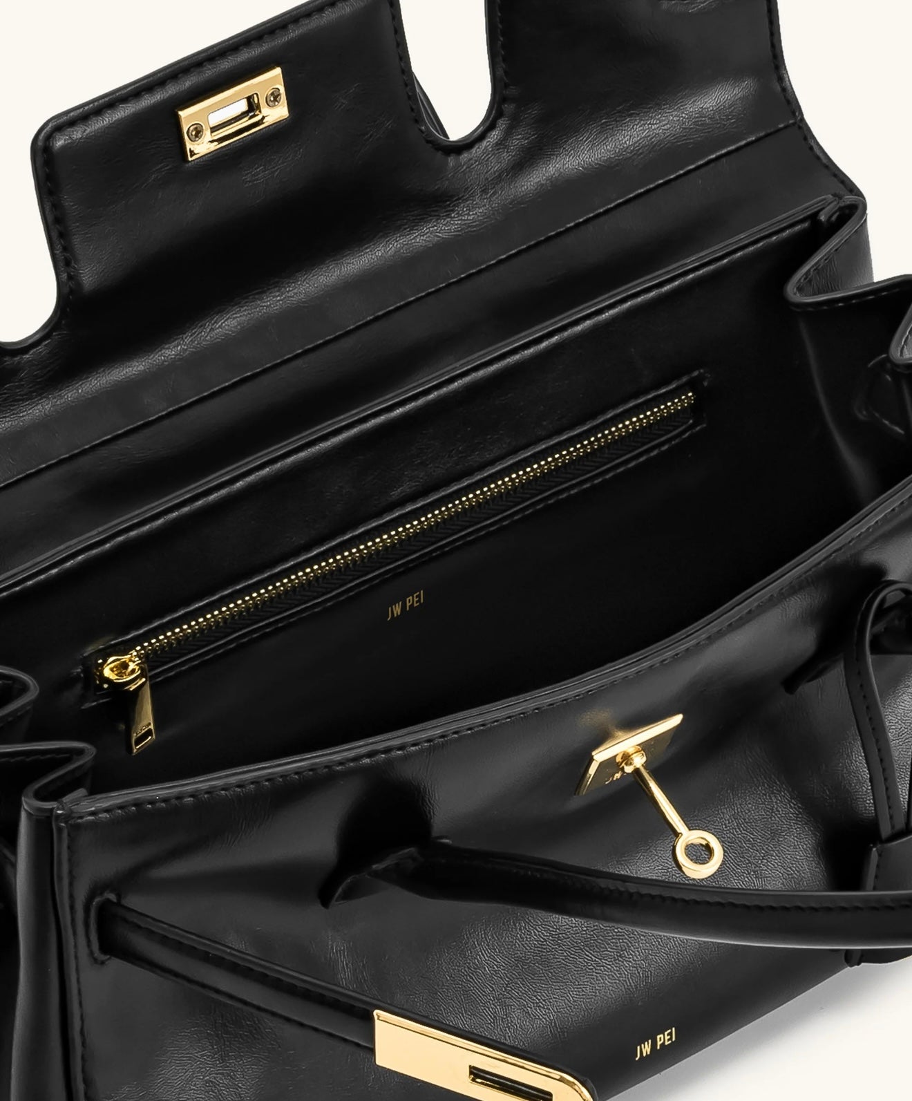 JW Pei Yara Shoulder Bag (Black)