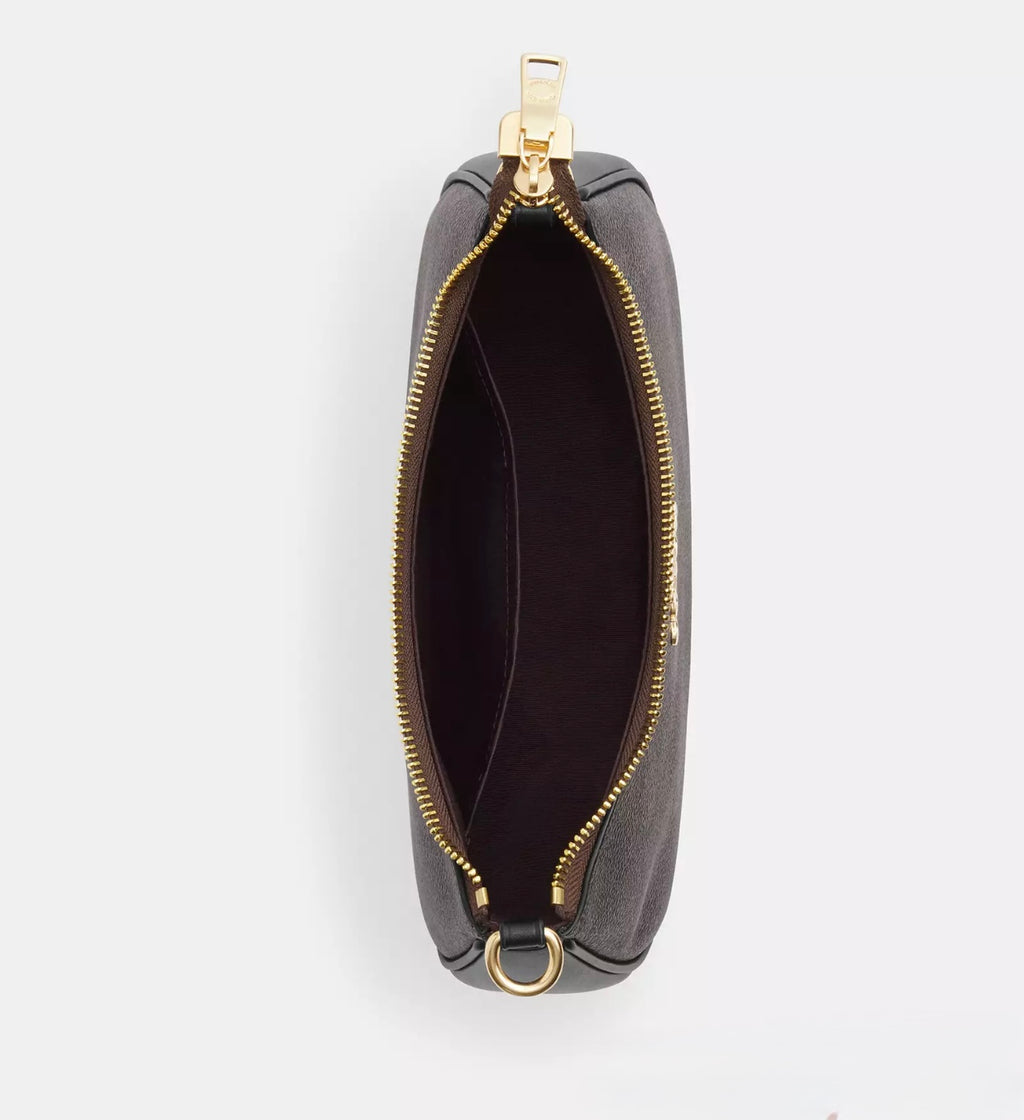 Coach Teri Shoulder Bag (Gold/Walnut/Black)